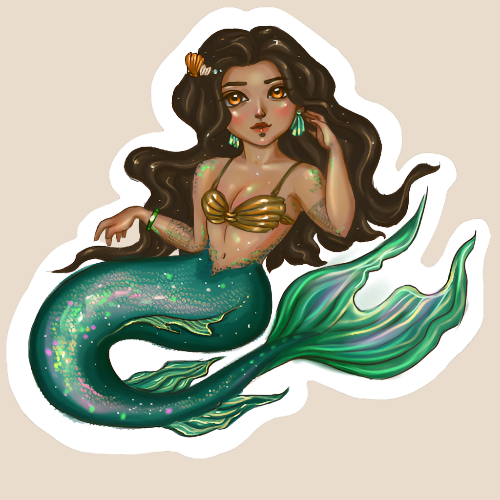 Sirena sticker (Keth)