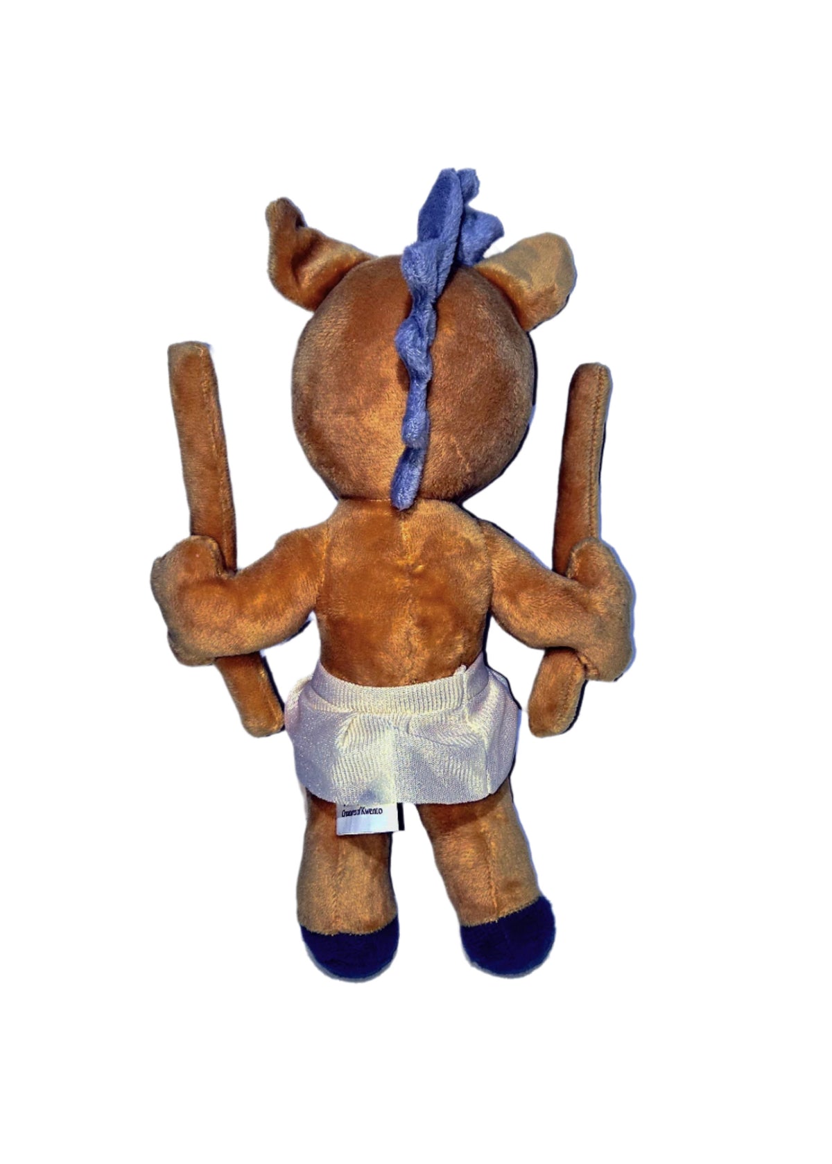back view of tikbalang plush